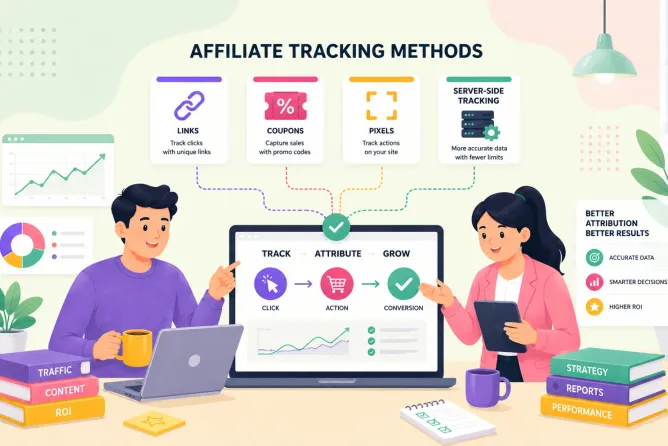 Affiliate Tracking Methods: Links, Coupons, Pixels, and Server-Side Tracking Explained