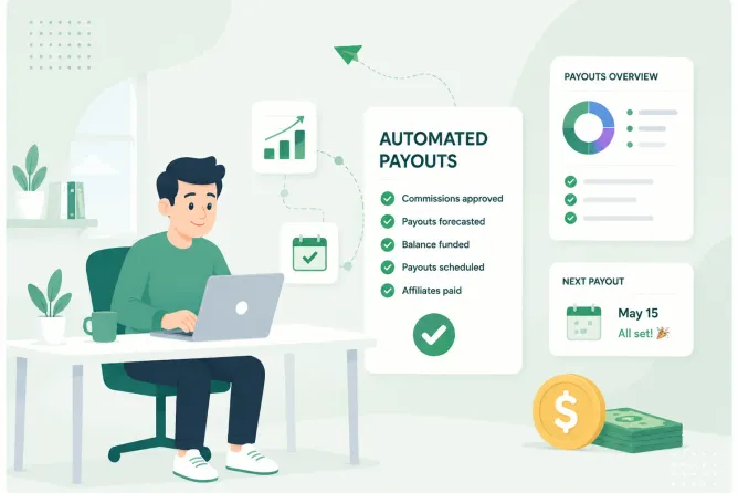 Automated Affiliate Payouts: The Entire Process, Designed to Stay Out of Your Way