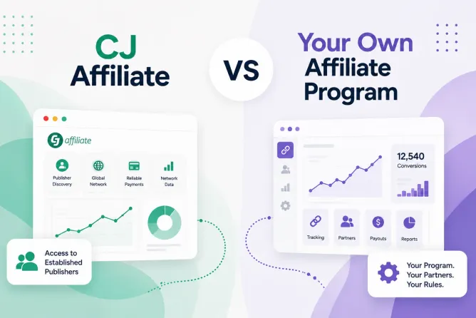 CJ Affiliate vs. Running Your Own Affiliate Program: Which Model Fits Your Business?