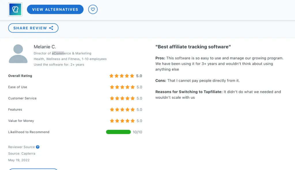 Capterra Reviews