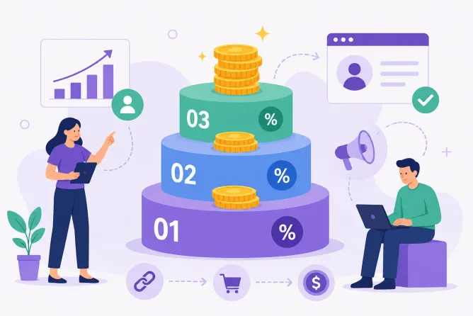 Tiered Affiliate Commissions: How They Work and When to Use Them