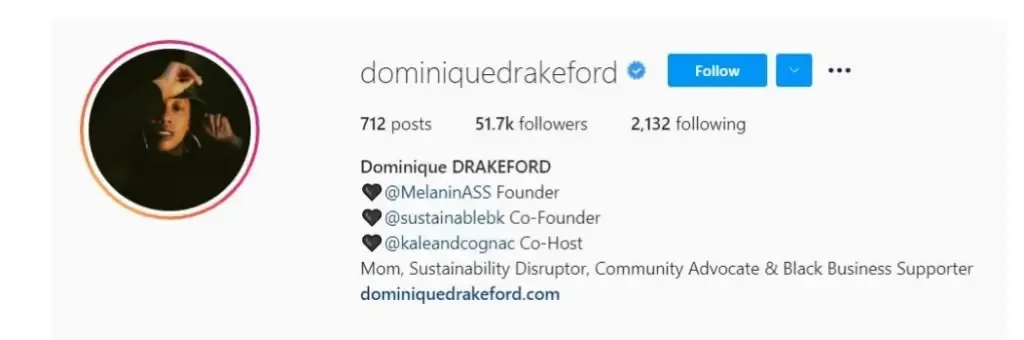 Instagram micro influencer example