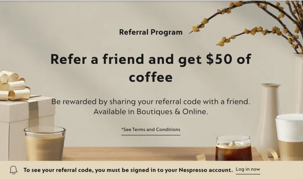 Nespresso: Referral Program