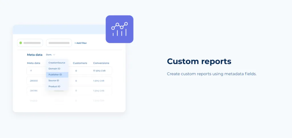 Tapfiliate custom reports