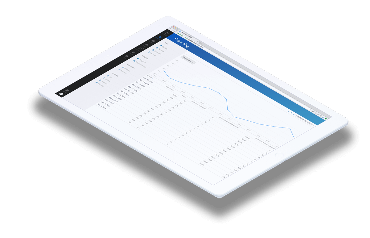 Affiliate marketing software